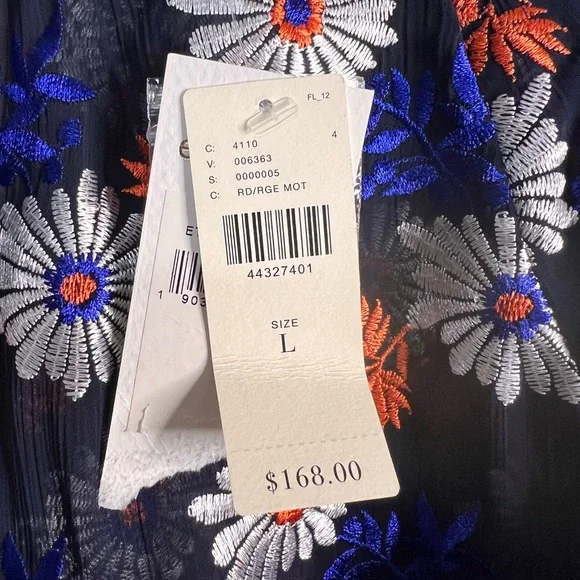 Anthropologie x Ella Moss Daisy Embroidered Top - Picture 5 of 8